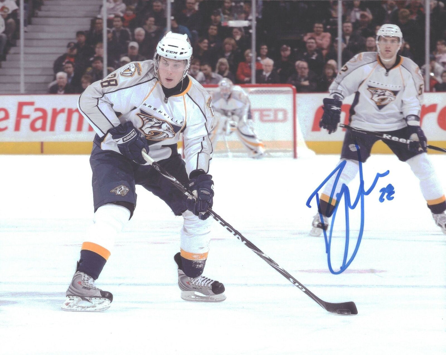 Paul Gaustad Nashville Predators Signed/Autographed 8x10 Photo 152674