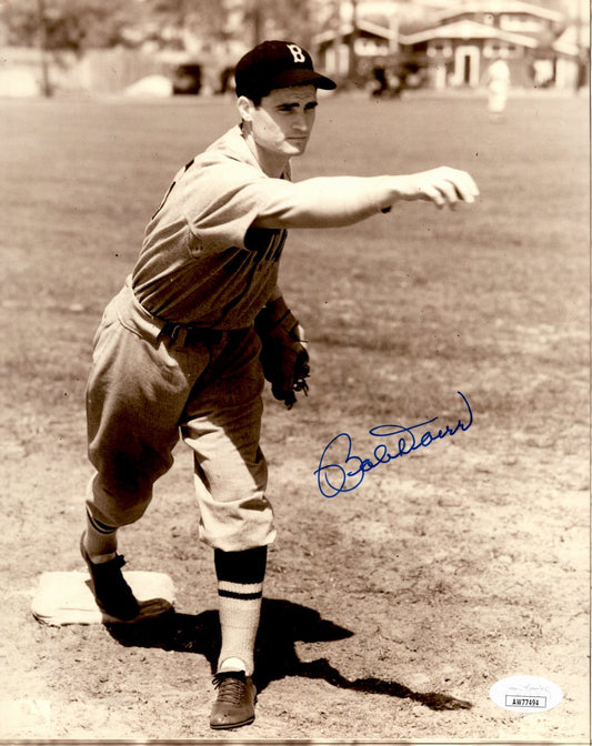 Bobby Doerr HOF Signed/Autographed 8x10 Photo Boston Red Sox JSA 191495