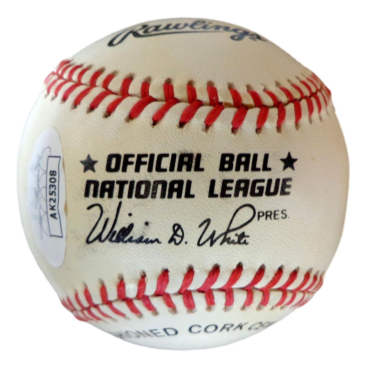 Jesse Rogers Autographed ONL Baseball Negro League KC Monarchs JSA 179806