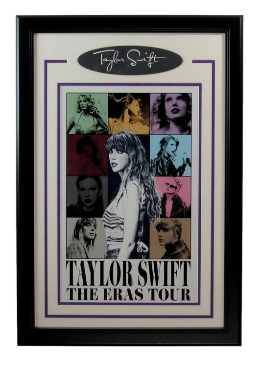 Taylor Swift UNSIGNED 11x17 Poster "The ERAS Tour" Framed 184685