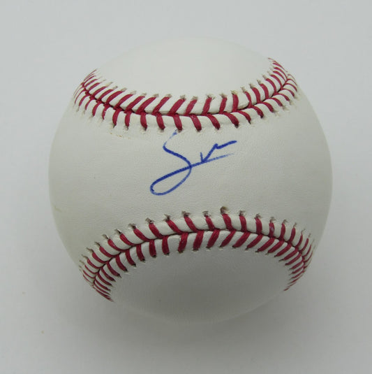 Sebastian Valle Philadelphia Phillies Prospect Autographed OML Baseball 170175