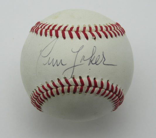 Tim Laker Montreal Expos Signed Official International League Baseball 170184