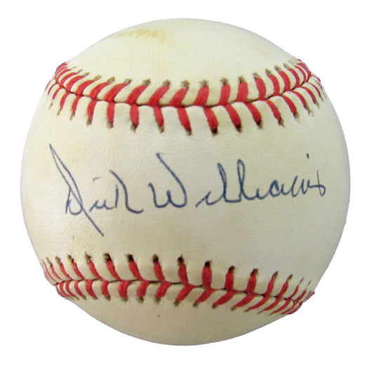 Dick Williams HOF Brooklyn Signed/Auto Rawlings ONL Baseball PSA/DNA 162084