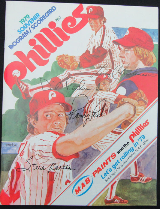 1979 Philadelphia Phillies Program Scorecard vs. NY Mets Unscored 157818