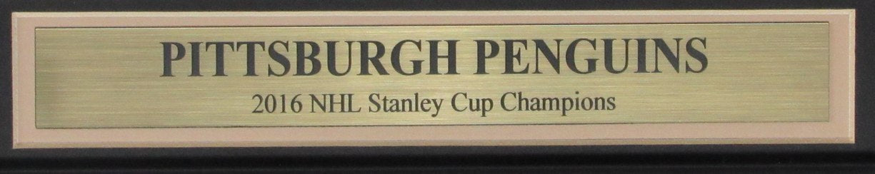 Pittsburgh Penguins 2016 Stanley Cup Champs Unsigned 8X10 Photo Framed 166787
