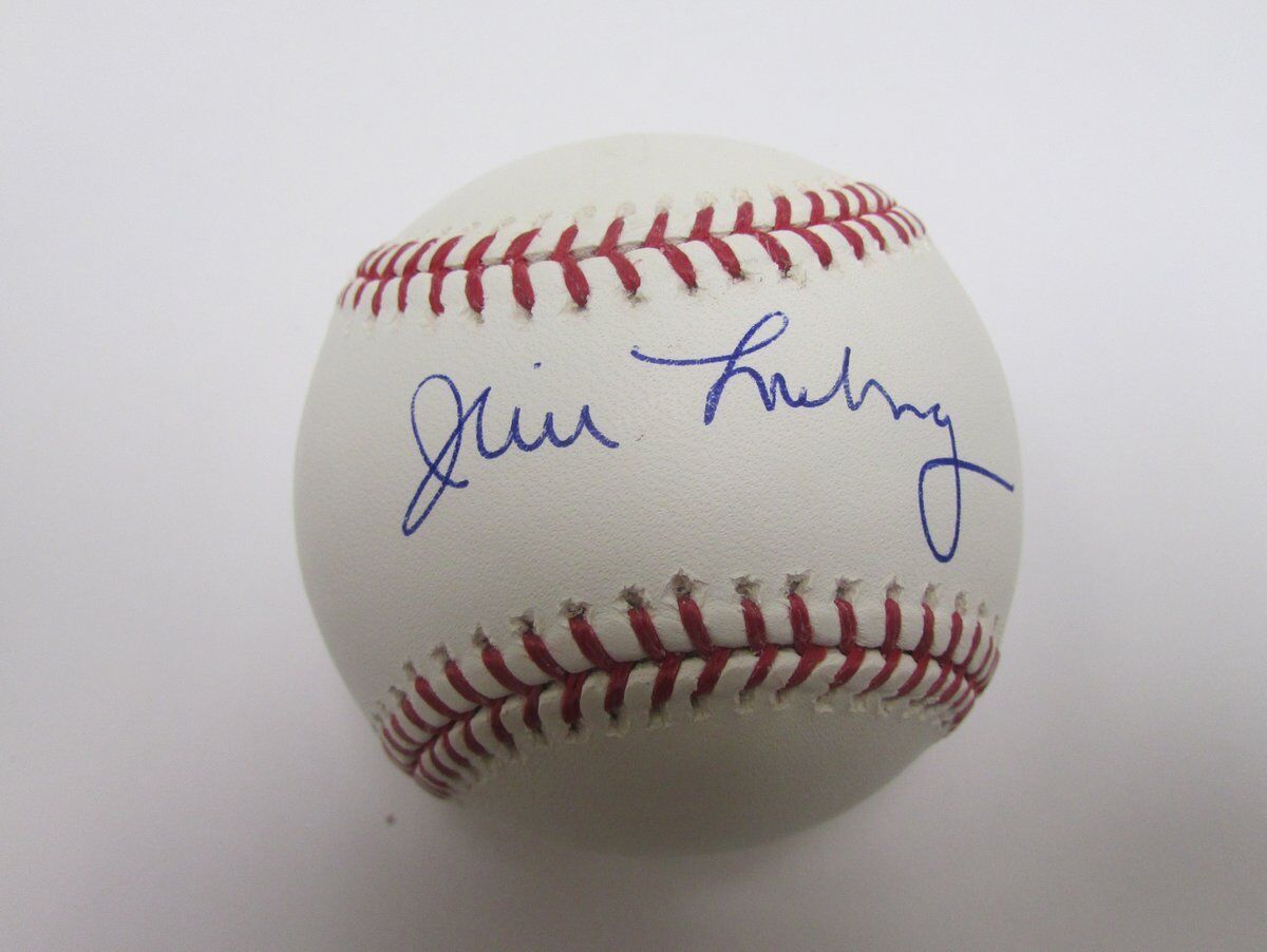 Jim Lonborg Red Sox 1967 Cy Young Signed OML Baseball JSA 138457