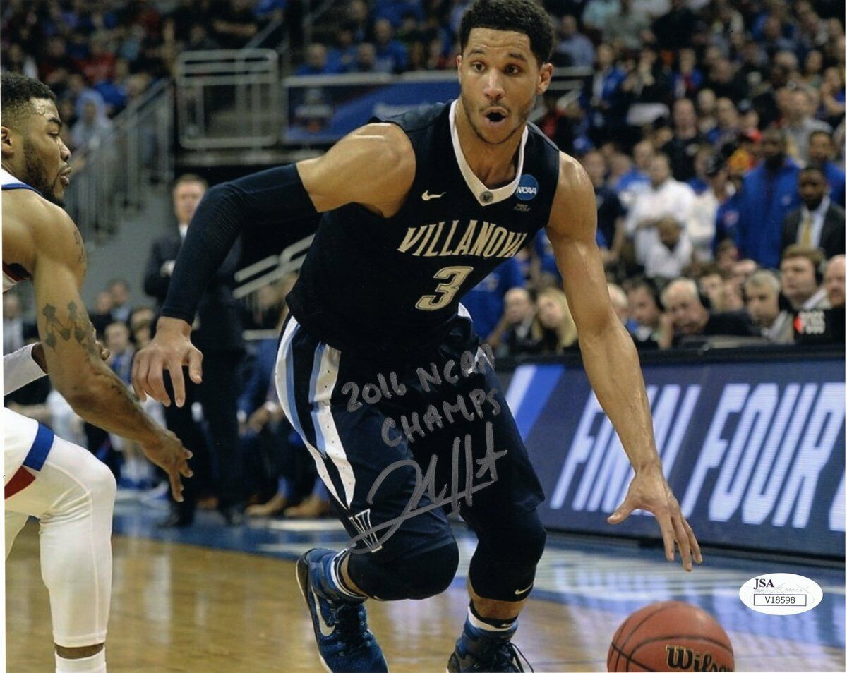 Josh Hart Villanova Wildcats Signed 2016 NCAA Champs 8x10 Photo JSA 136730