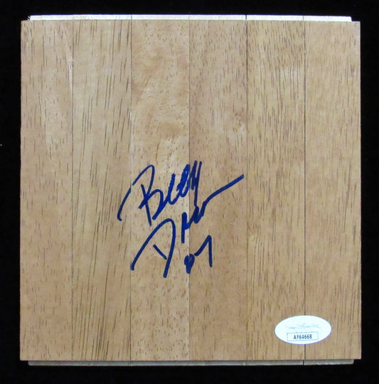 Billy Donovan Autographed 6x6 Floorboard Piece Chicago Bulls Coach JSA