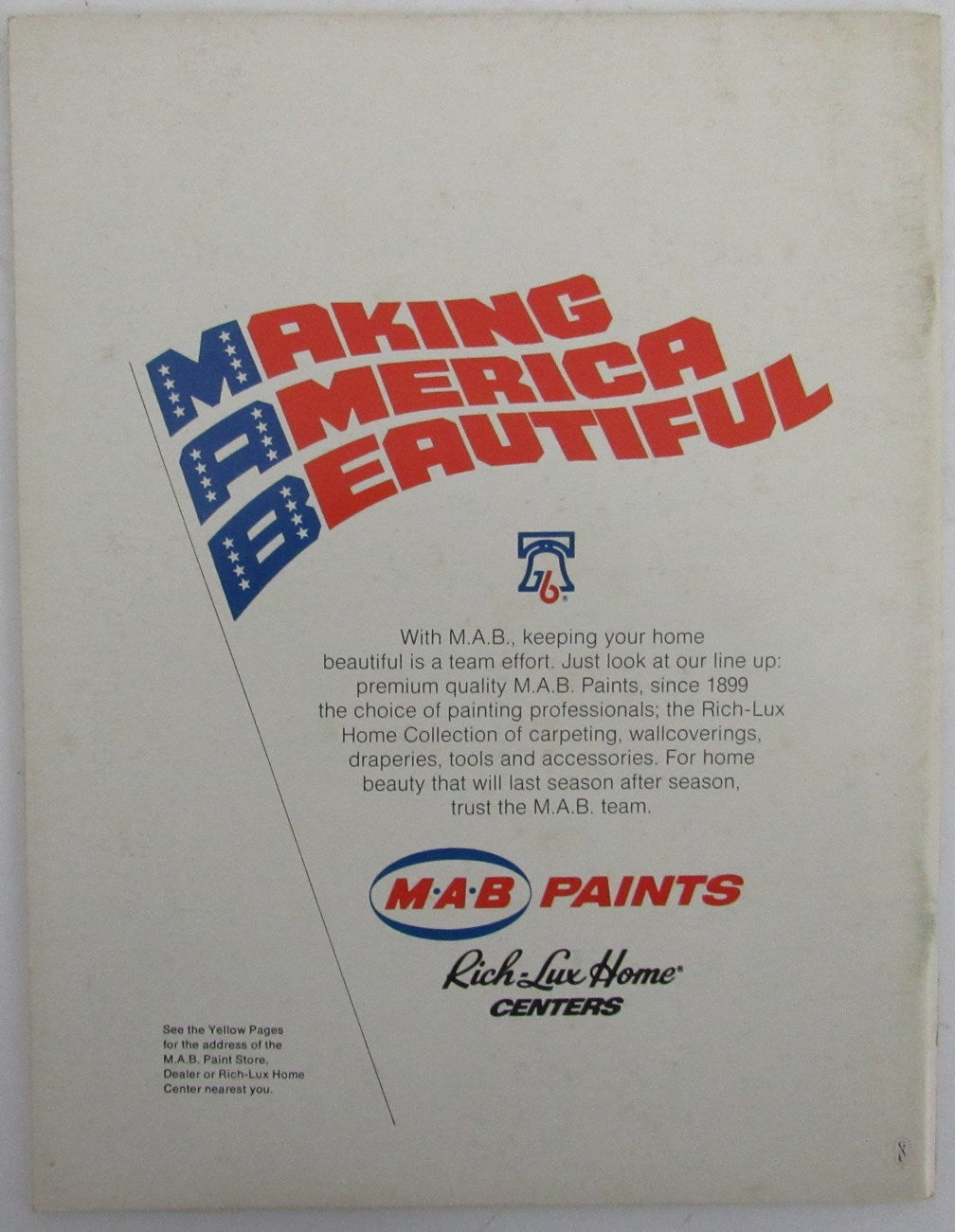 1976 National League Championship Series Phillies vs. Reds Game Program