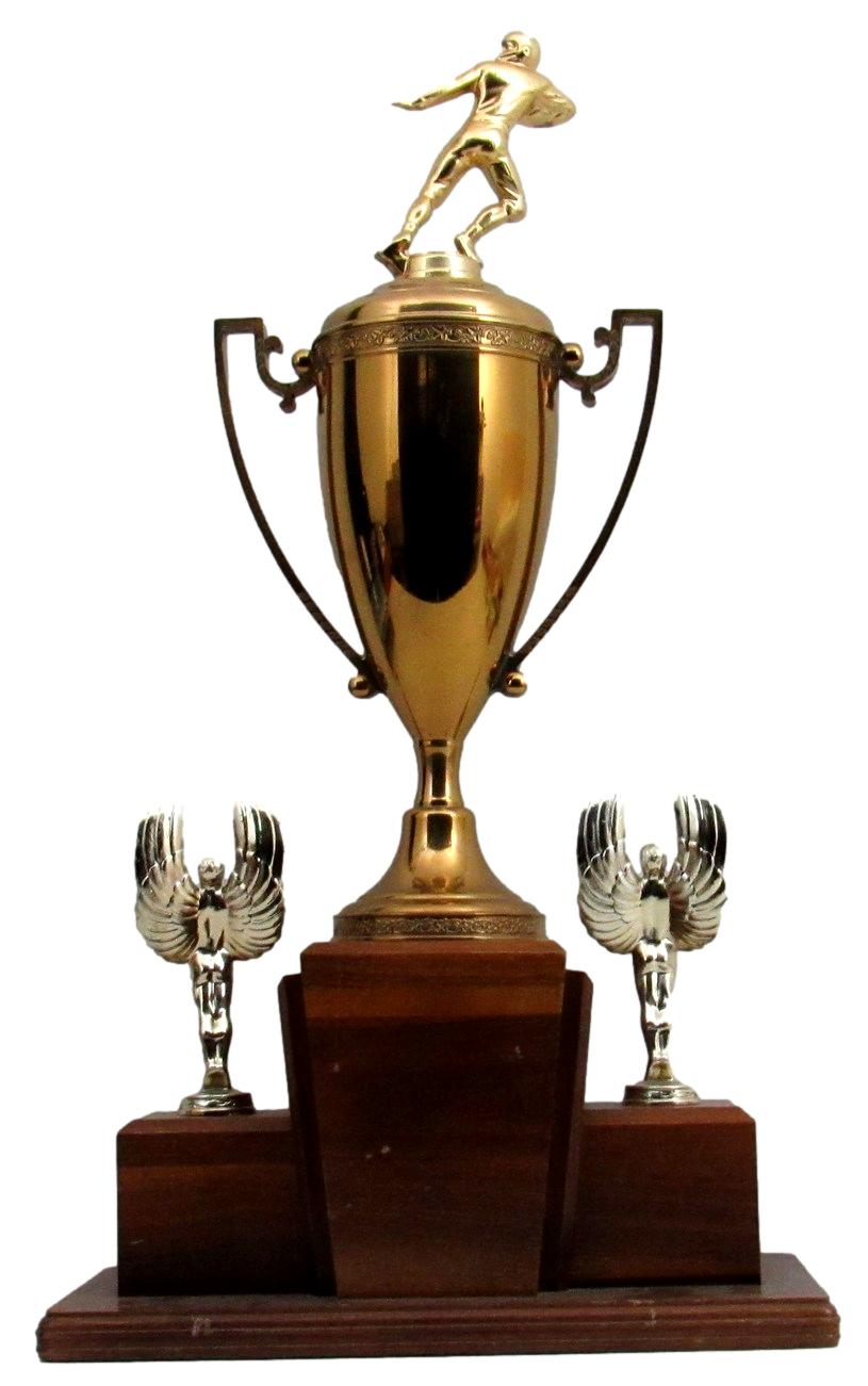 John Hannah HOF Univ of Alabama 1972 Best Senior Offensive Player Trophy 166617