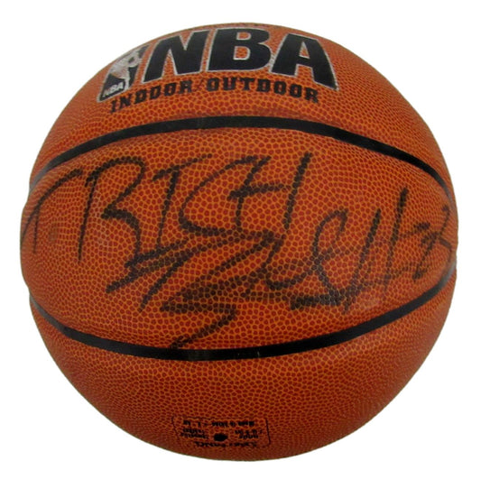 Mitch Richmond Signed Autographed Spalding NBA Basketball JSA 159600