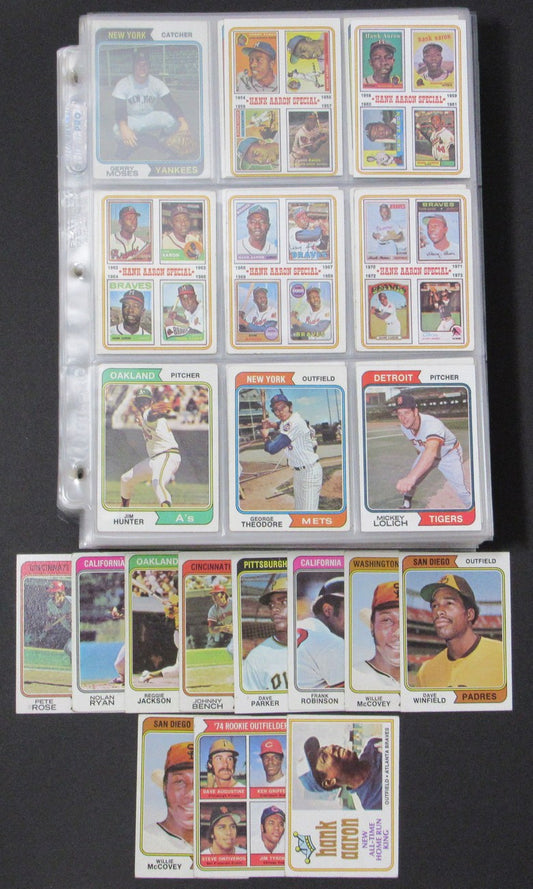 1974 Topps Baseball Complete Set 660 Cards Winfield/Parker/Griffey Sr. RC 180538