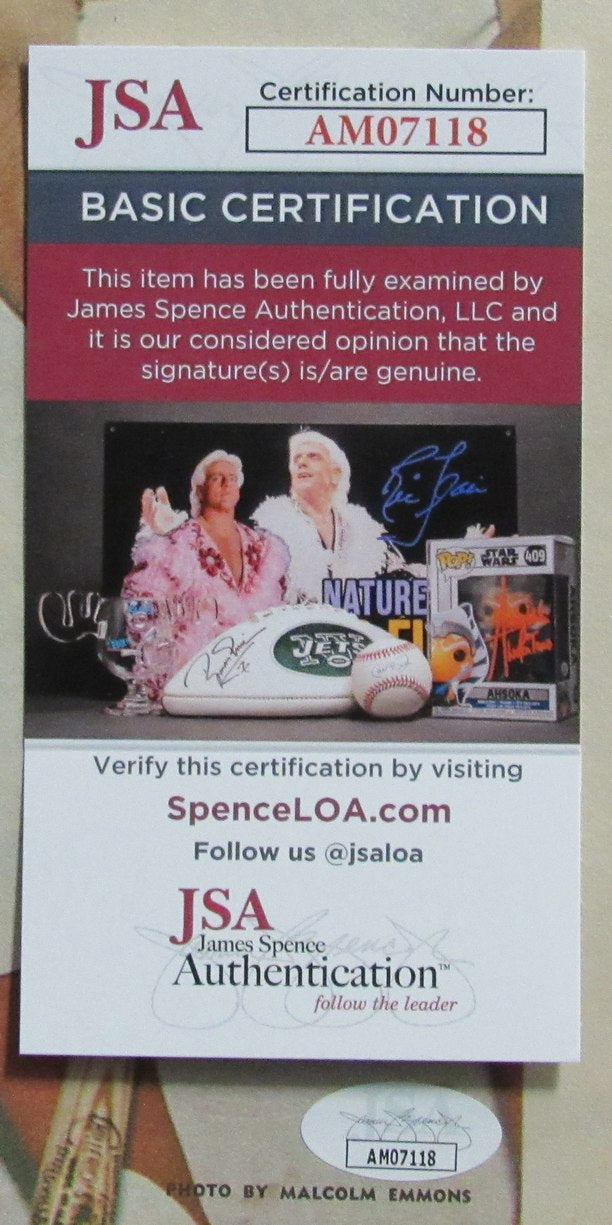 Pete Rose Autographed 1973 Sporting News Full Newspaper Reds JSA 182573