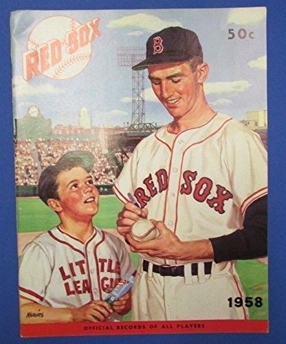 1958 BOSTON RED SOX YEARBOOK