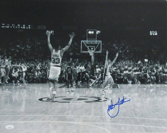 Christian Laettner Autographed 16x20 Photo Duke Blue Devils JSA 187706