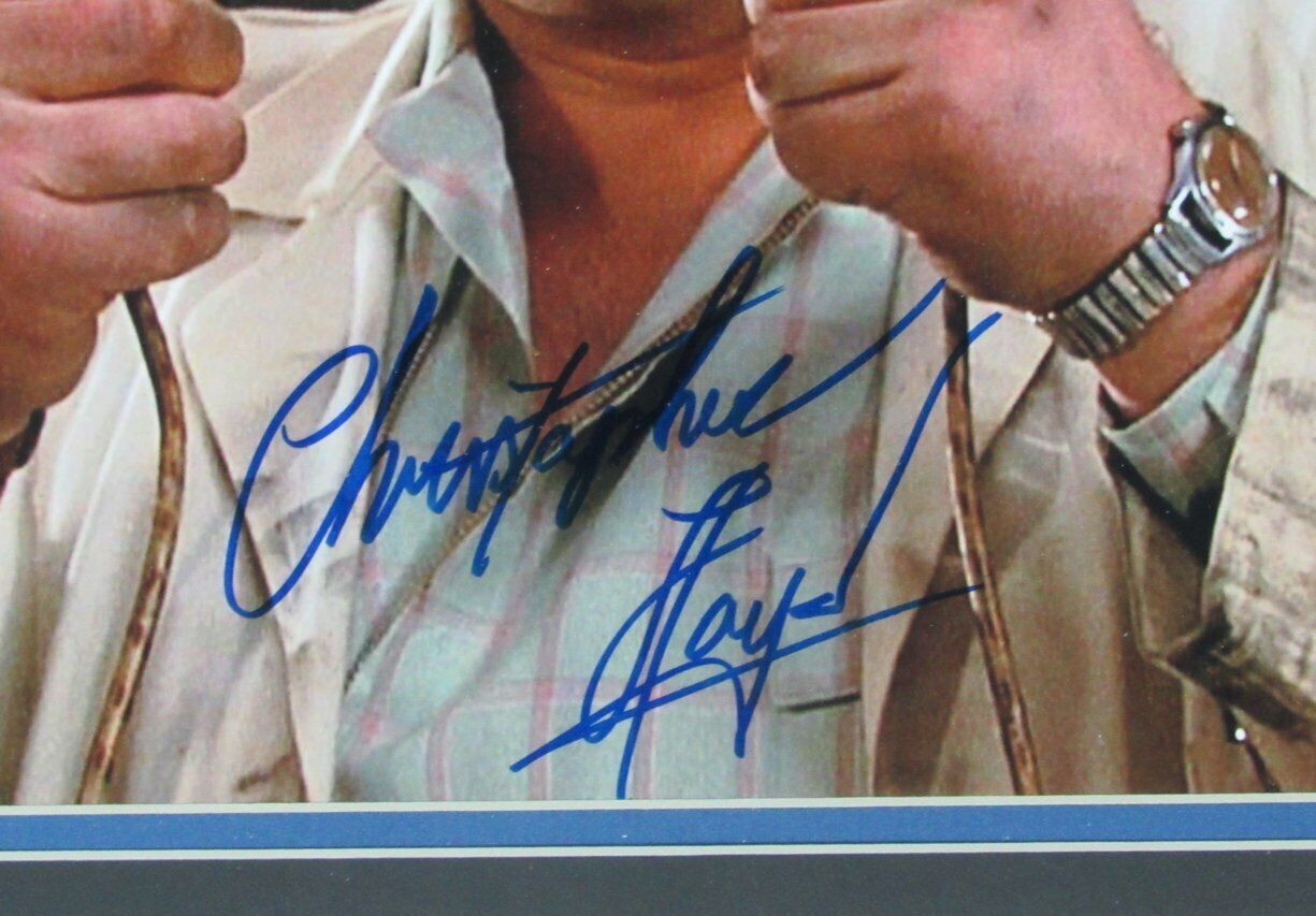 Christopher Lloyd Signed 11x14 "Back to the Future" Photo Framed JSA 161730