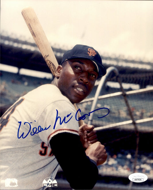 Willie McCovey HOF Signed/Autographed 8x10 Photo San Francisco Giants JSA 191216