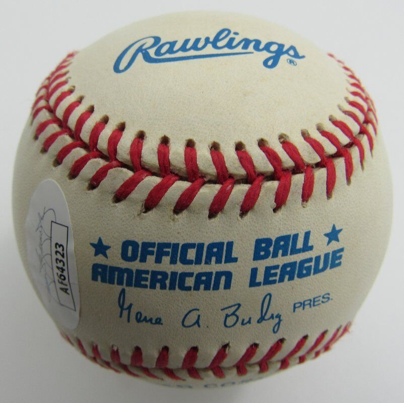 Rick Barry HOF Autographed/Inscribed OML Baseball Golden State Warriors JSA