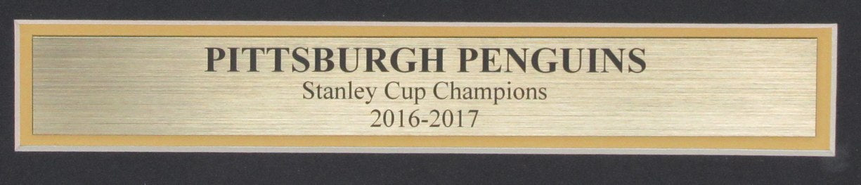 Pittsburgh Penguins 2017 Stanley Cup Champions 18x22 Framed Unsigned