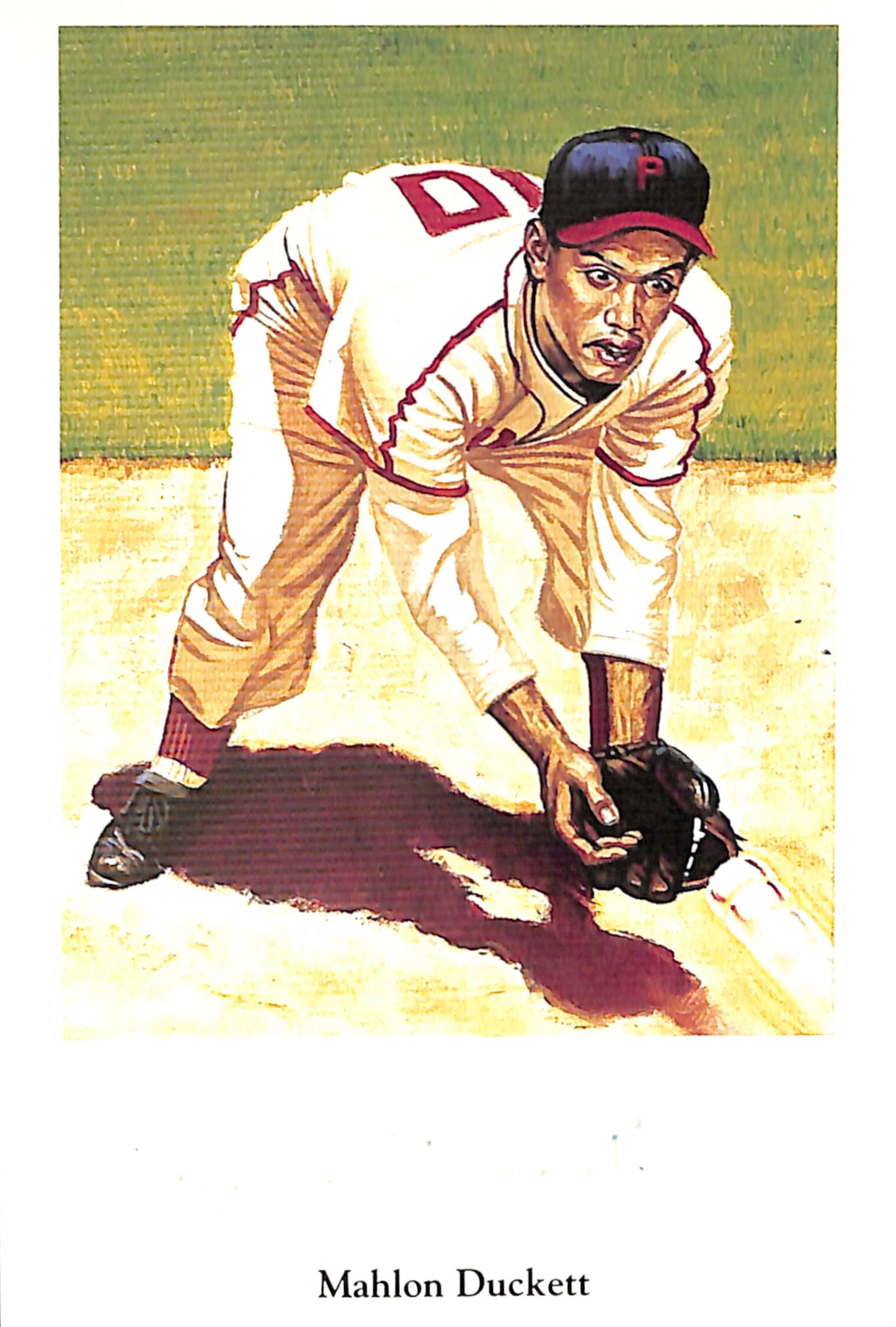 Mahlon Duckett Signed Negro League - Stars Ron Lewis Post Card 181247