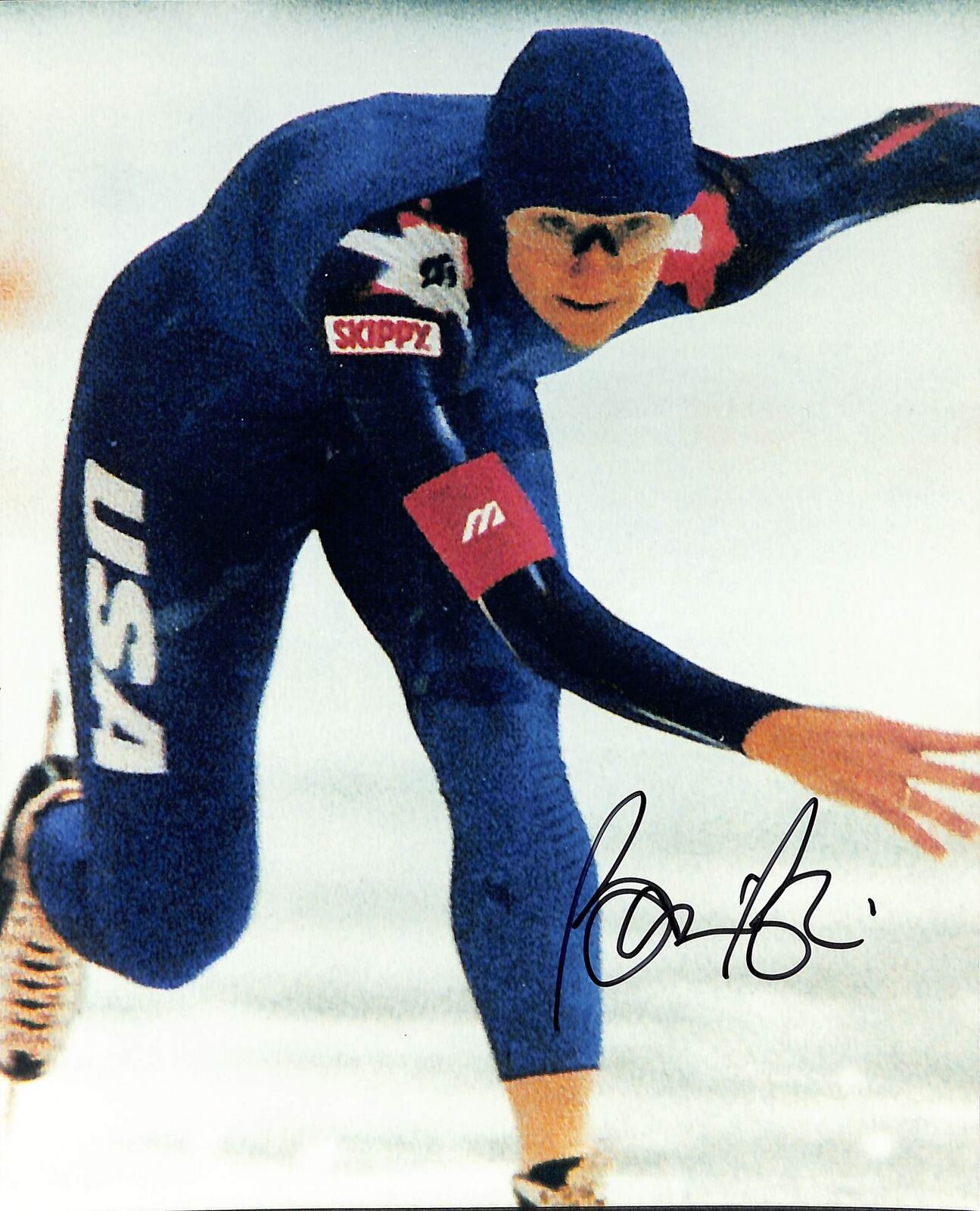 Bonnie Blair US 5X Olympic Gold Medalist Signed 8x10 Photo 180405