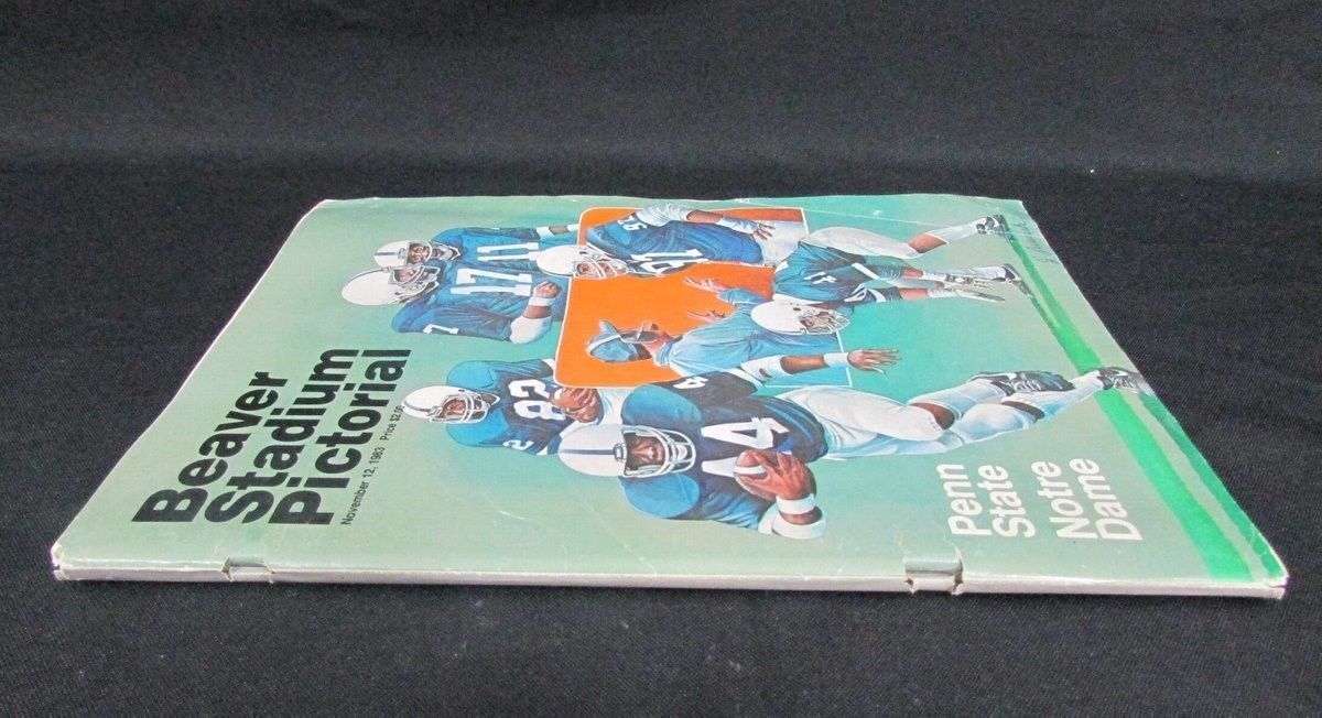 Penn State Beaver Stadium Pictorial Football Program 1983 vs Notre Dame 335