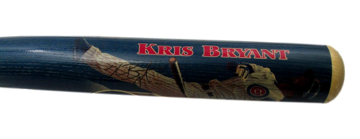 Kris Bryant Signed MLB Debut 4-17-15 Chicago Cubs Baseball Bat MLB Holo 190123