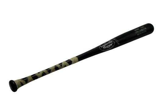 Chris Singleton Unsigned Louisville Slugger Game Used Cracked Baseball Bat A's
