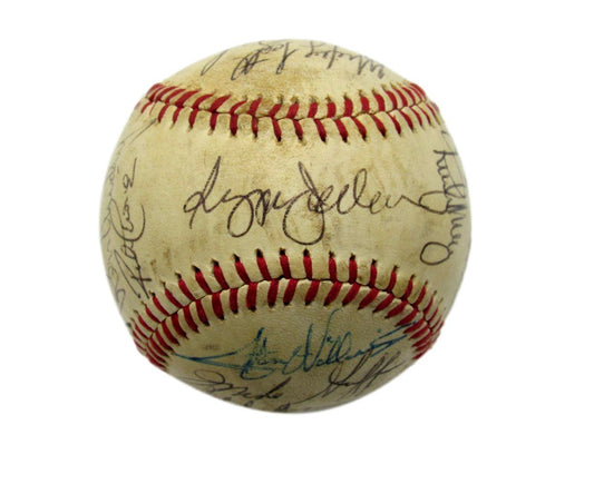1980 Yankees OAL Team Signed Baseball (16) Reggie Jackson Gossage HOFers 192210