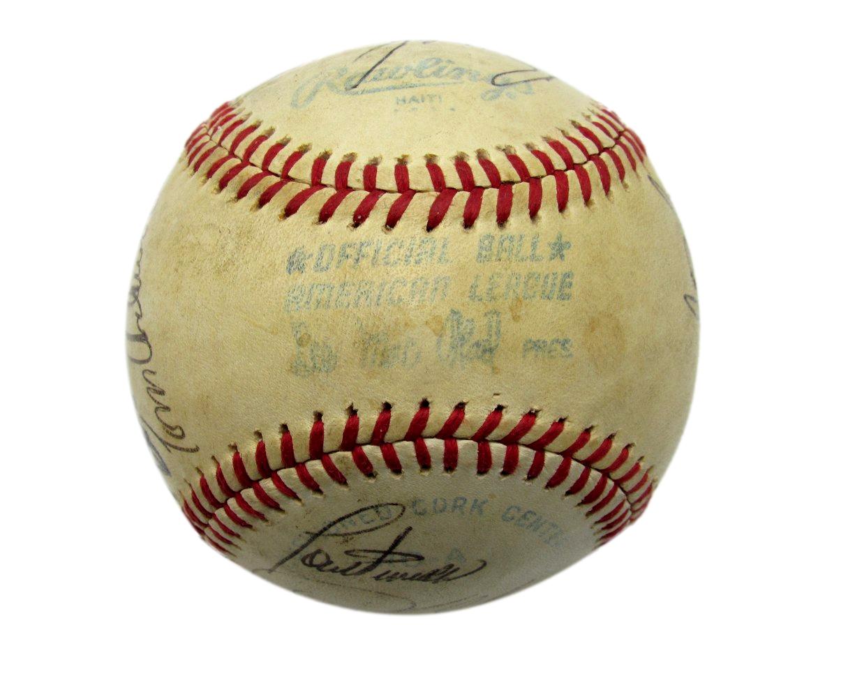 1980 Yankees OAL Team Signed Baseball (16) Reggie Jackson Gossage HOFers 192210