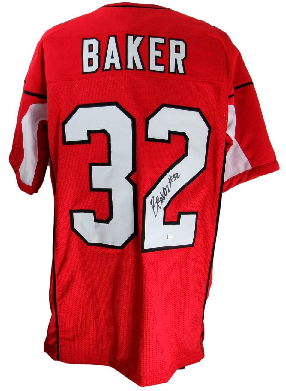 Budda Baker Signed Arizona Cardinals Red Custom Football Jersey Beckett 157557