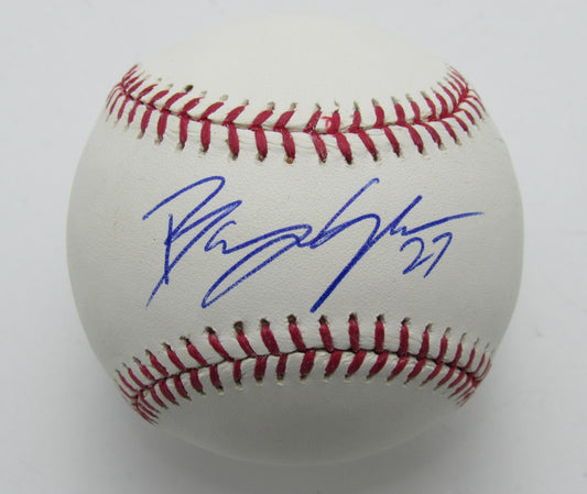 Bryan Shaw Autographed OML Baseball Cleveland Indians 180041