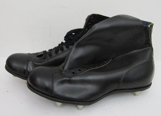 Pair of Vintage Wilson Riteweight Black Football Cleats Size 8.5  NIB 182908