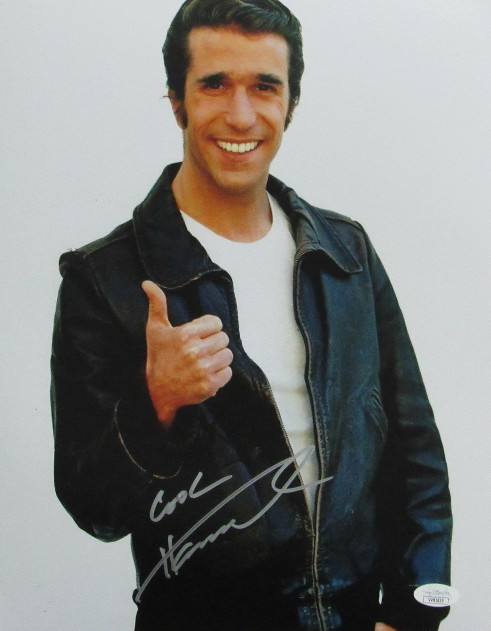 Henry Winkler "Happy Days" Signed/Inscribed "Cool" 11x14 Photo JSA 167035