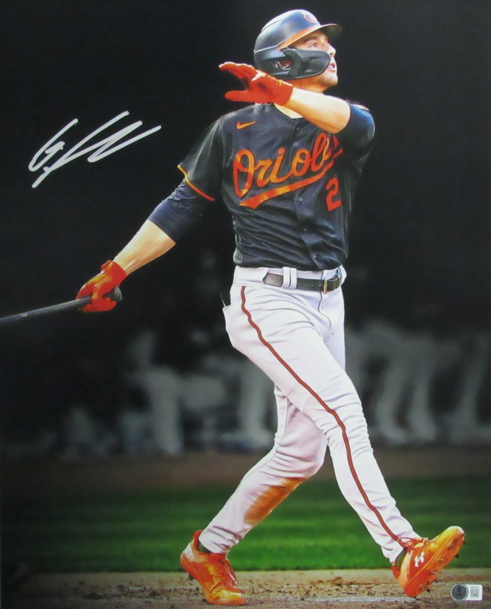 Gunnar Henderson Signed/Auto 16x20 Photo Baltimore Orioles Beckett 189348