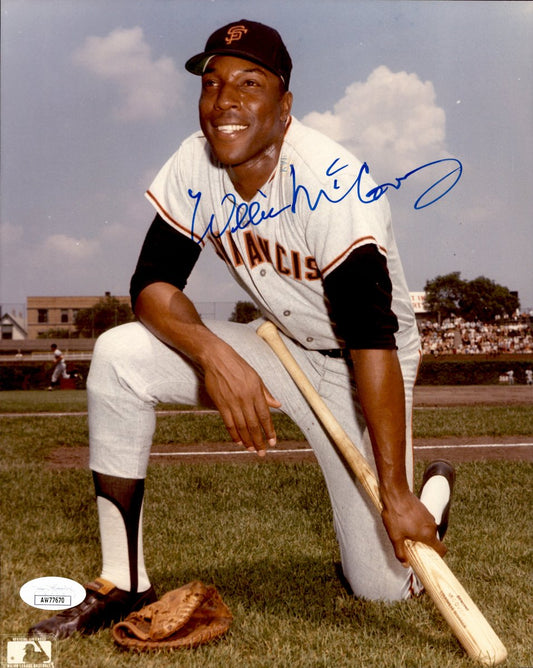 Willie McCovey HOF Signed/Autographed 8x10 Photo San Francisco Giants JSA 191222