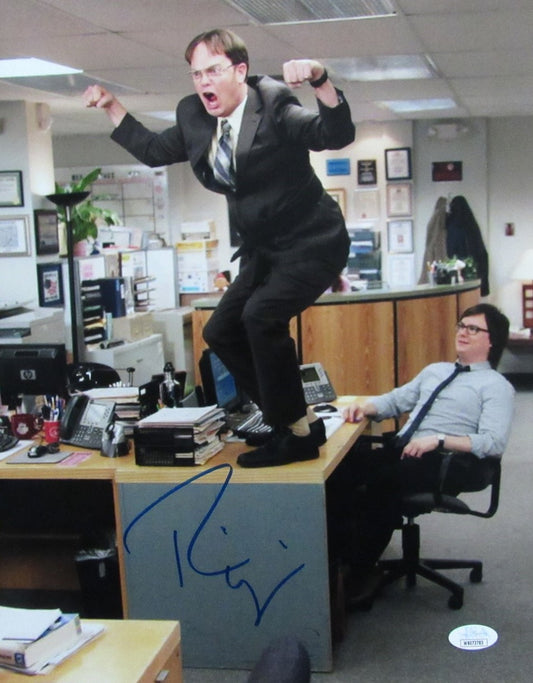 Rainn Wilson Autographed 11x14 Photo "The Office" JSA 184739