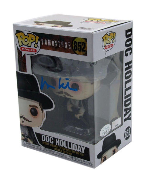 Val Kilmer Doc Holiday Autographed/Signed #852 Funko Pop JSA 187520