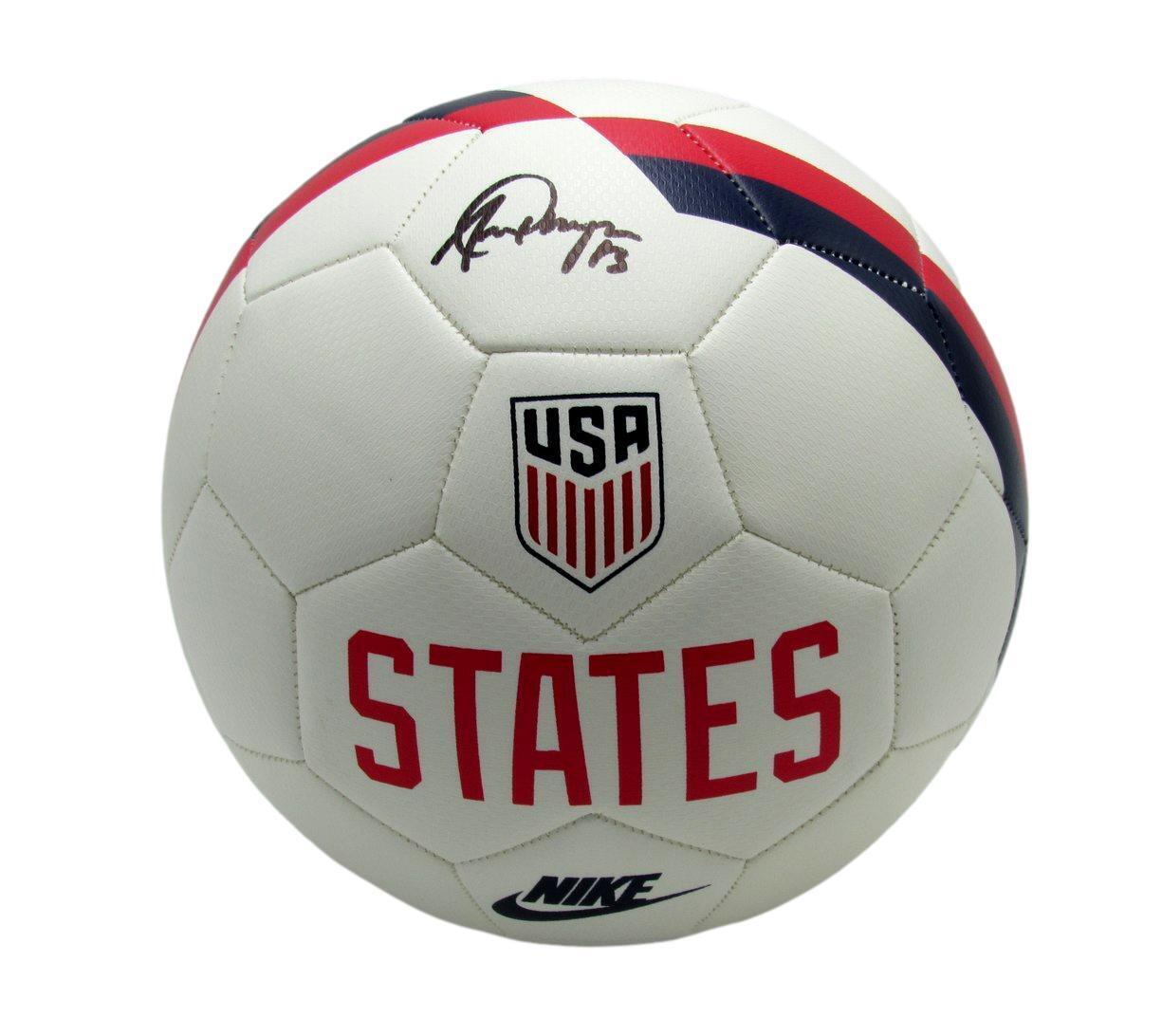 Alex Morgan Autographed/Signed Nike USA Soccer Ball U.S. Women's Soccer JSA