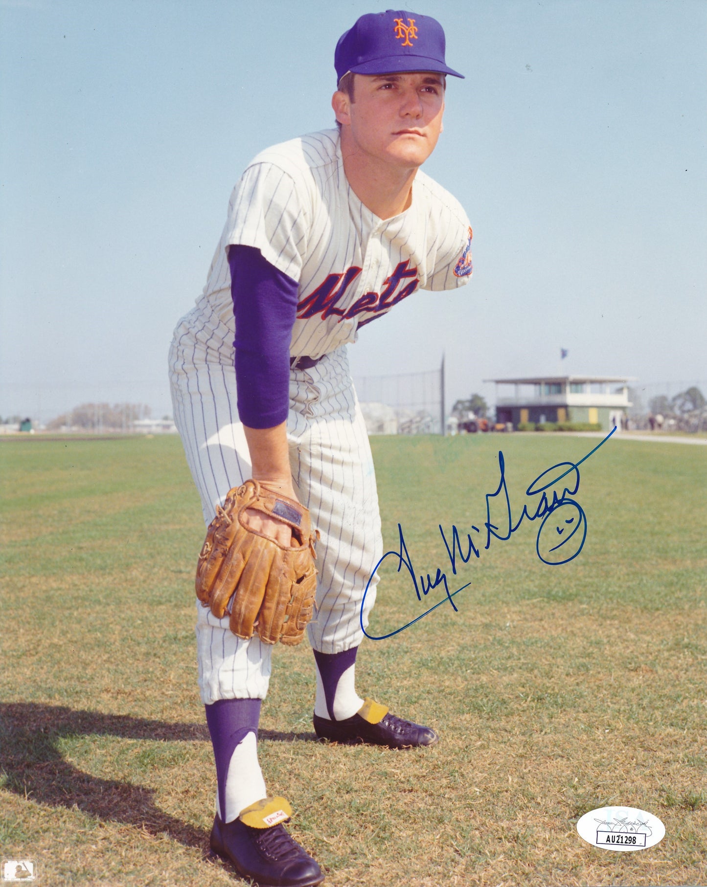 Tug McGraw Signed/Autographed 8x10 Photo 1969 New York Mets JSA 192305