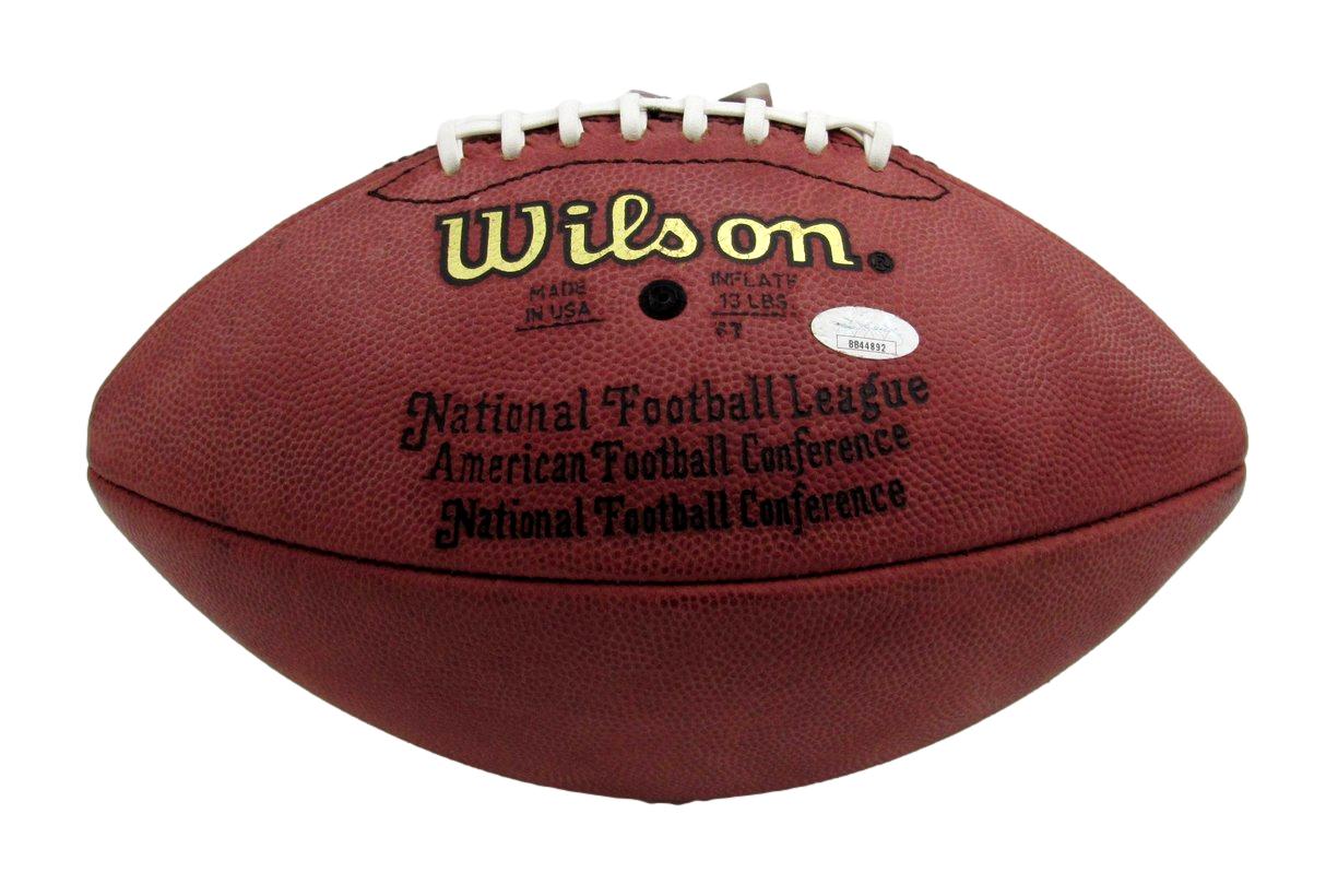 Johnny Unitas HOF Signed/Auto Wilson NFL Football Baltimore Colts JSA 191620