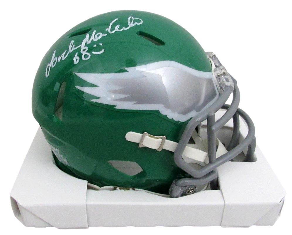 Jordan Mailata Autographed Mini Kelly Green Football Helmet Eagles JSA 183545