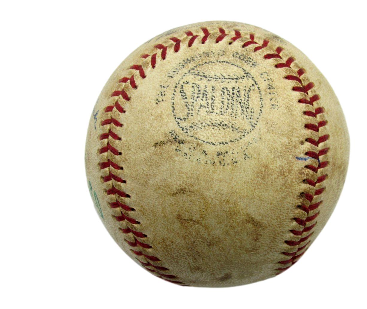 Ty Cobb HOF/ Chick King Dual-Autographed ONL Baseball Tigers JSA 186355