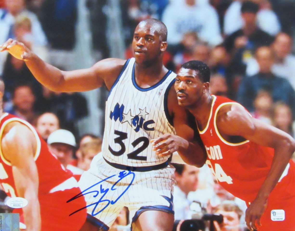 Shaquille O'Neal HOF Autographed 11x14 Photo Orlando Magic JSA 179796