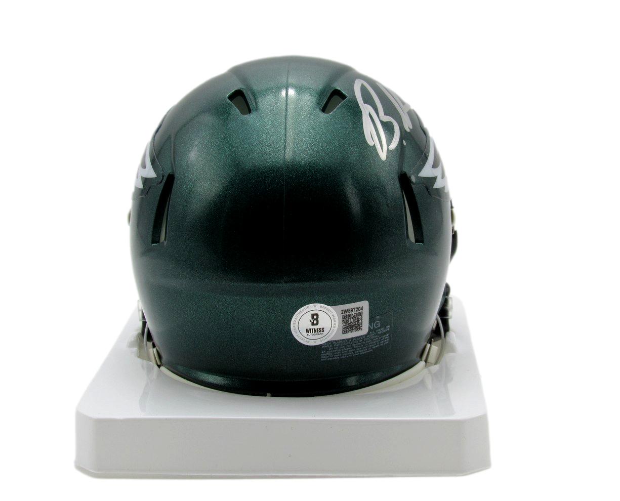 Brandon Graham Autographed Eagles Speed Mini Football Helmet Beckett 193073