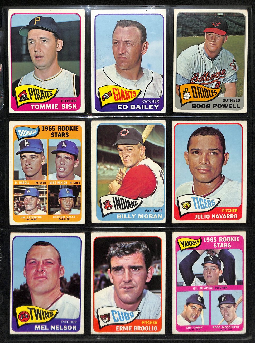 1965 Topps Baseball Card Complete Set (1-598) Mantle Koufax Morgan Mays 191959