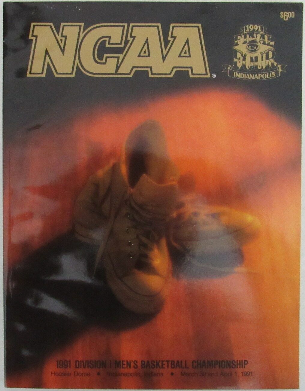 1991 NCAA Mens Basketball Championship Final Four Program Duke Blue Devils159079