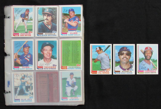 1982 Topps Traded Baseball Set (132) Ripken Jr RC, O. Smith RC ,Jackson 189827