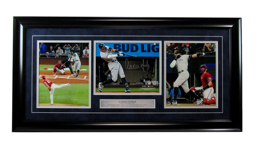 Aaron Judge Signed/Auto 8x10 Photo Collage NY Yankees Framed Fanatics 190935