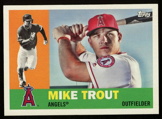 2017 Topps Baseball Mike Trout #1 Los Angeles Angels